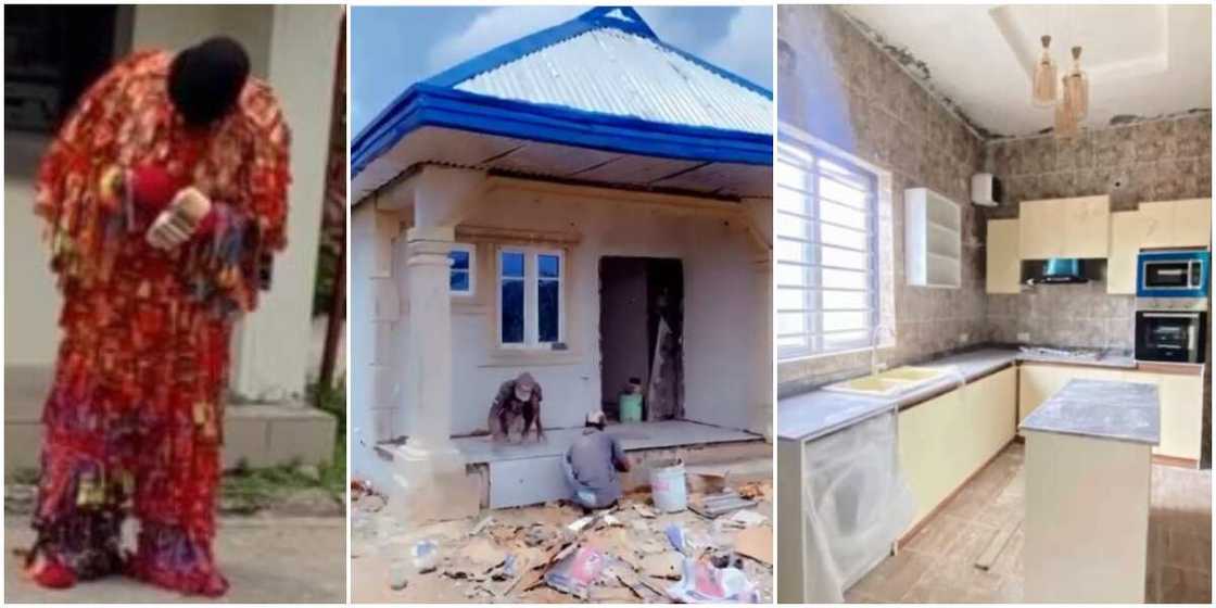 Comedian Egungun unveils new house. Comedian Egungun unveils new house.
