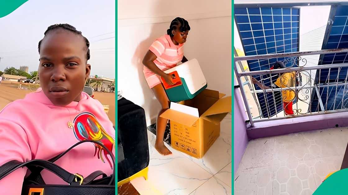 Lady Who Installed Solar Electricity Shares What She Did After Landlord Refused Panels on Roof
