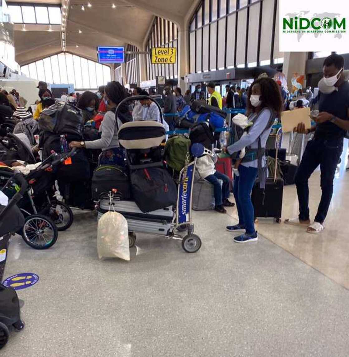 Another batch of 322 Nigerians arrive Lagos from US Another batch of 322 Nigerians arrive Lagos from US