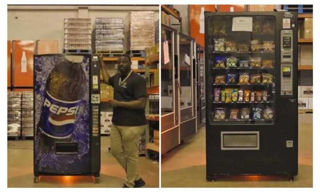Marcus Gram, vending machines Marcus Gram, vending machines