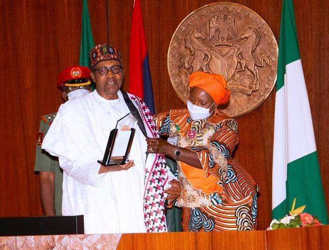 EFCC, Pauline Tallen, Buhari EFCC, Pauline Tallen, Buhari