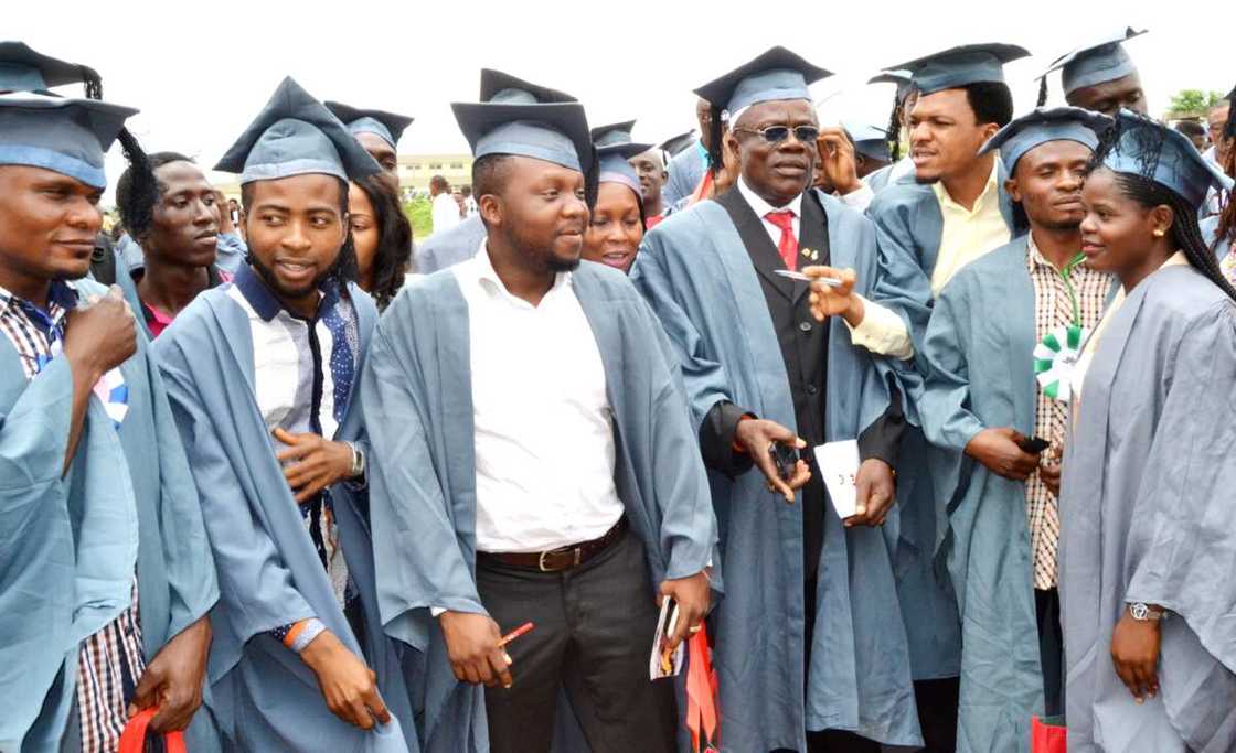 graduating students