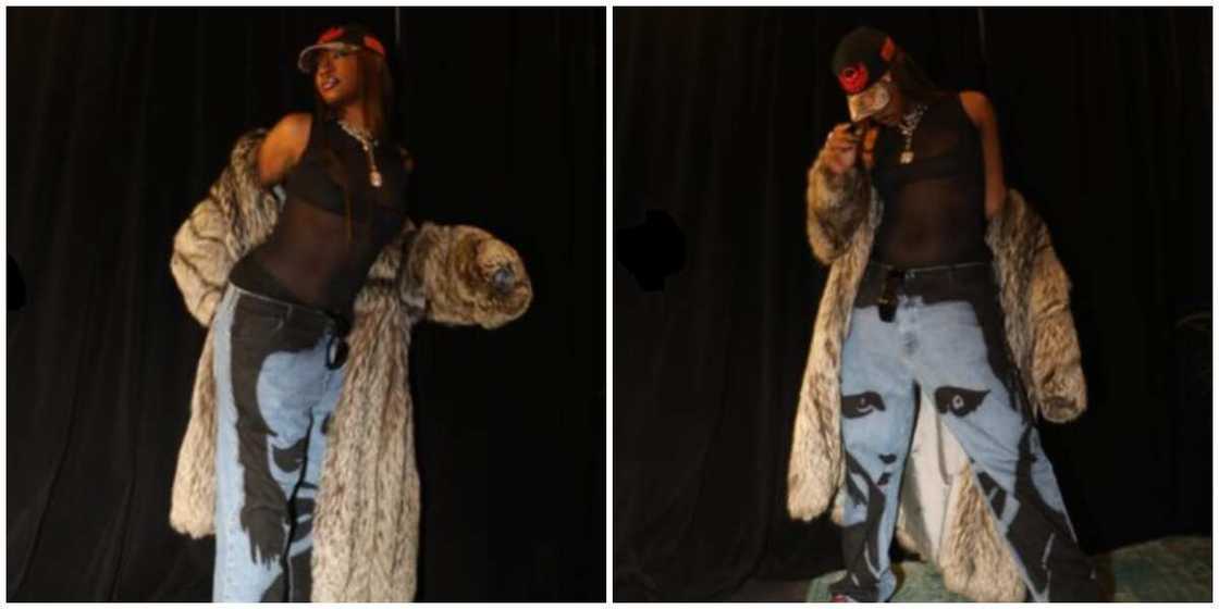 Tems/Nigerian singer/swaggy look Tems/Nigerian singer/swaggy look