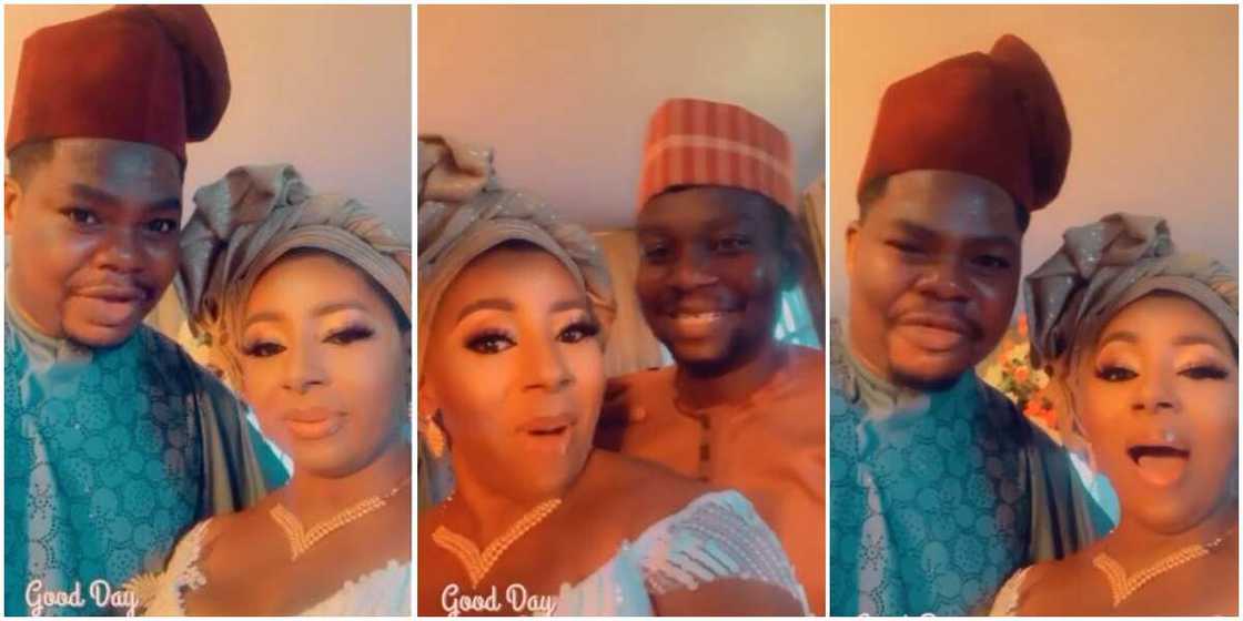 Mide Martins’ Husband Quickly Calls Account Number After Mr Macaroni Makes Move to Buy Actress for N5m Mide Martins’ Husband Quickly Calls Account Number After Mr Macaroni Makes Move to Buy Actress for N5m