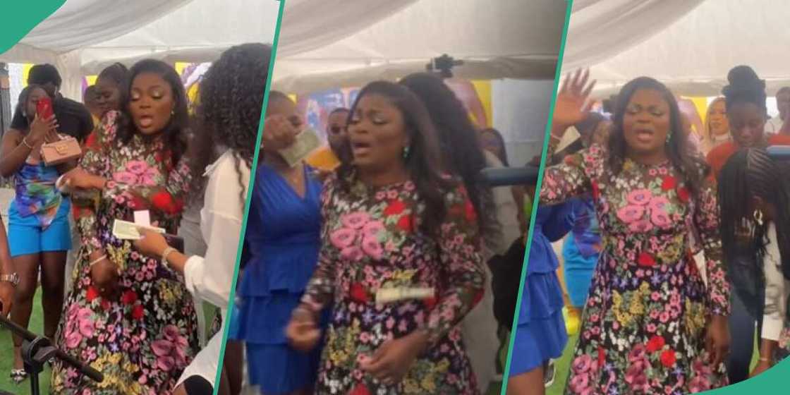 Actress Funke Akindele at her party in the UK