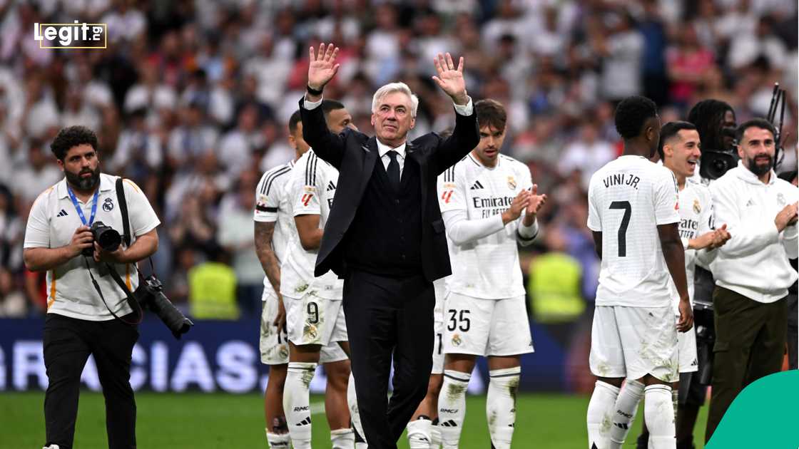 Carlo Ancelotti, Real Madrid. Carlo Ancelotti, Real Madrid.
