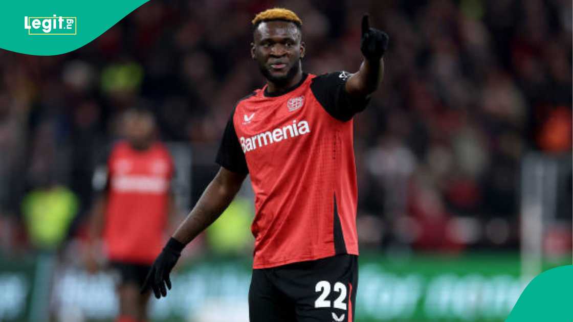 Victor Boniface, Bayer Leverkusen, Bundesliga Victor Boniface, Bayer Leverkusen, Bundesliga