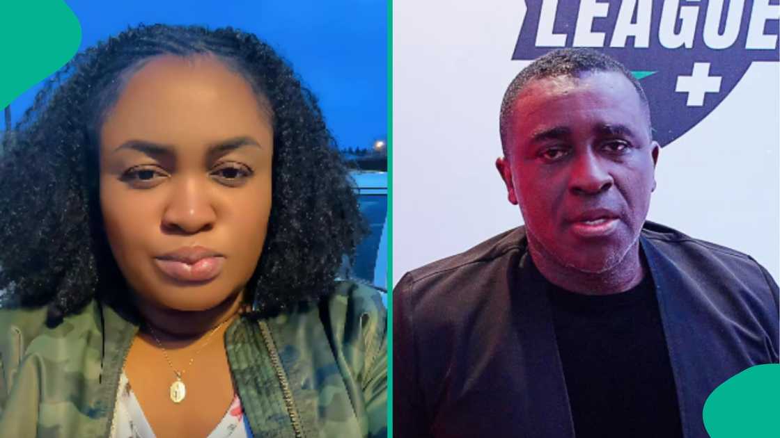 A tiktok user has reacted to the ongoing marriage scandal and affair between Frank Edoho and Sandra Onyenucheya
