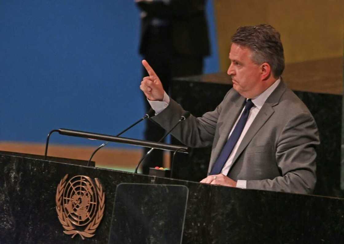 Ukrainian ambassador to the UN Sergiy Kyslytsya labelled Russia a 'terrorist state' at a session on Monday Ukrainian ambassador to the UN Sergiy Kyslytsya labelled Russia a 'terrorist state' at a session on Monday