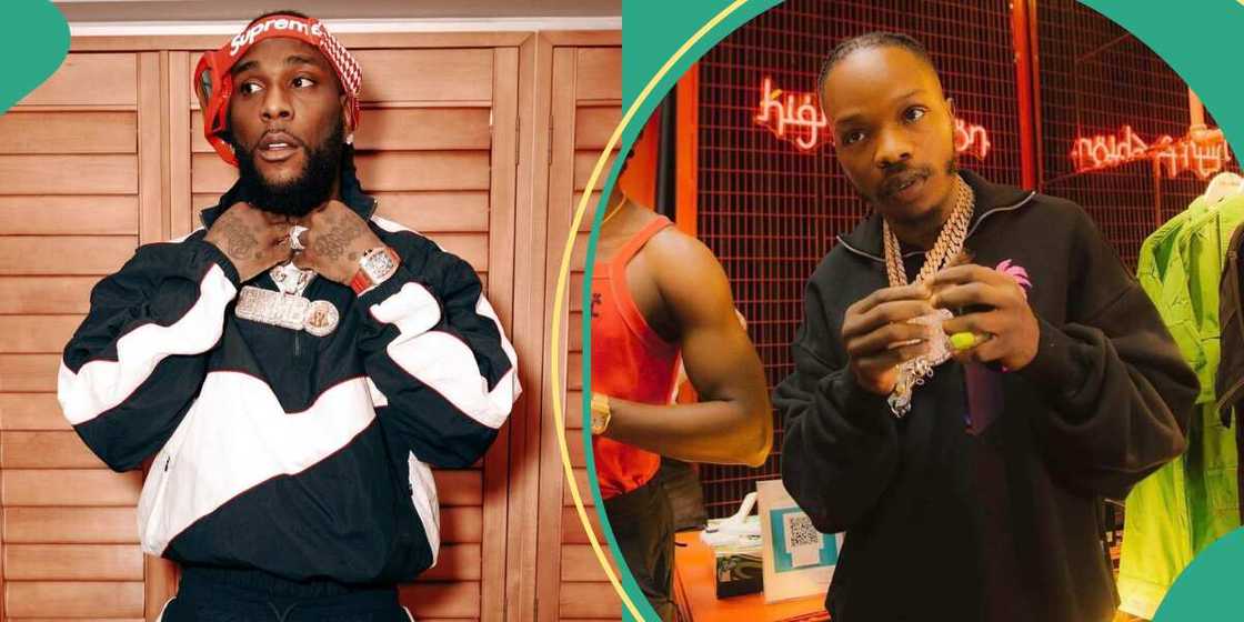 Video of Burna Boy vibing of Naira Marley's song goes viral. Video of Burna Boy vibing of Naira Marley's song goes viral.