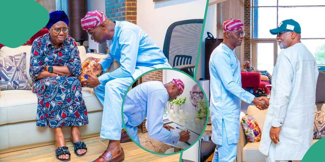 Governor Sanwo-Olu on Friday, December 29 visited the residence of the late Rotimi Akeredolu Governor Sanwo-Olu on Friday, December 29 visited the residence of the late Rotimi Akeredolu