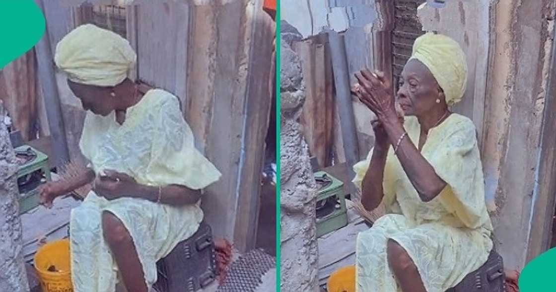 Nigerian grandma gives herself 'baddie' makeover on her birthday Nigerian grandma gives herself 'baddie' makeover on her birthday