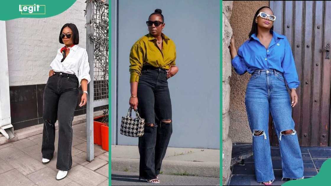 How to rock boyfriend jean in Nigeria 33 stylish outfits Legit.ng