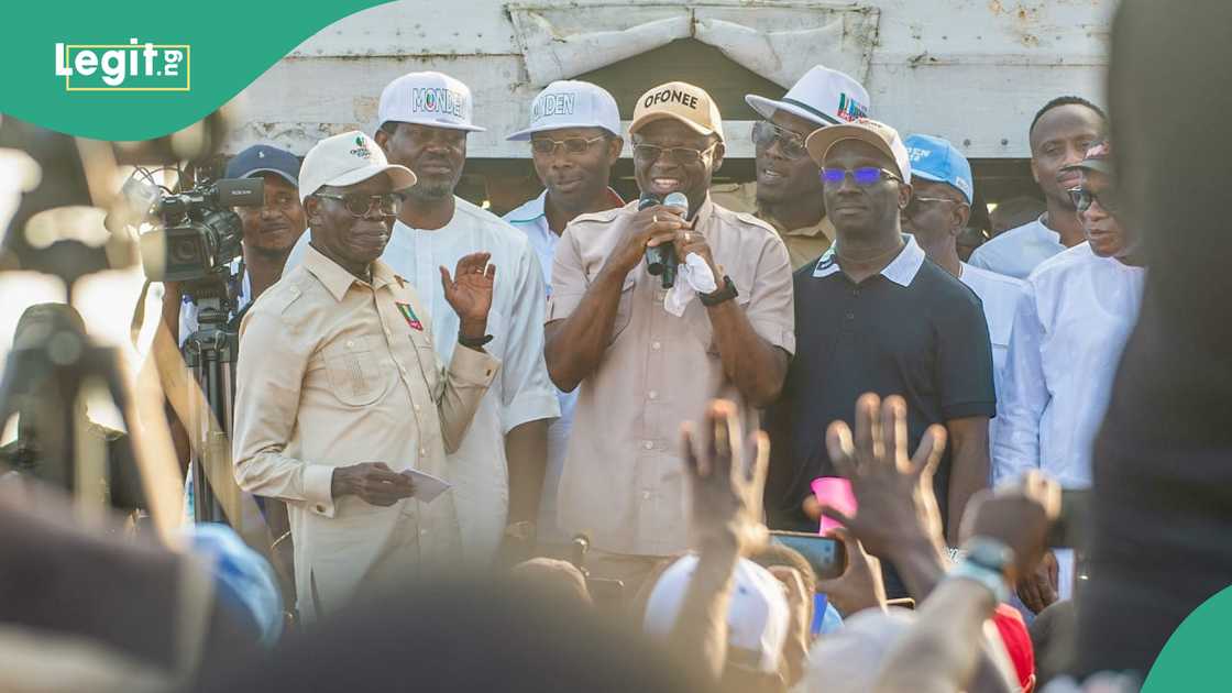 The APC candidate Monday Okpebholo has been declared the winner of the Saturday governorship election in Edo state.