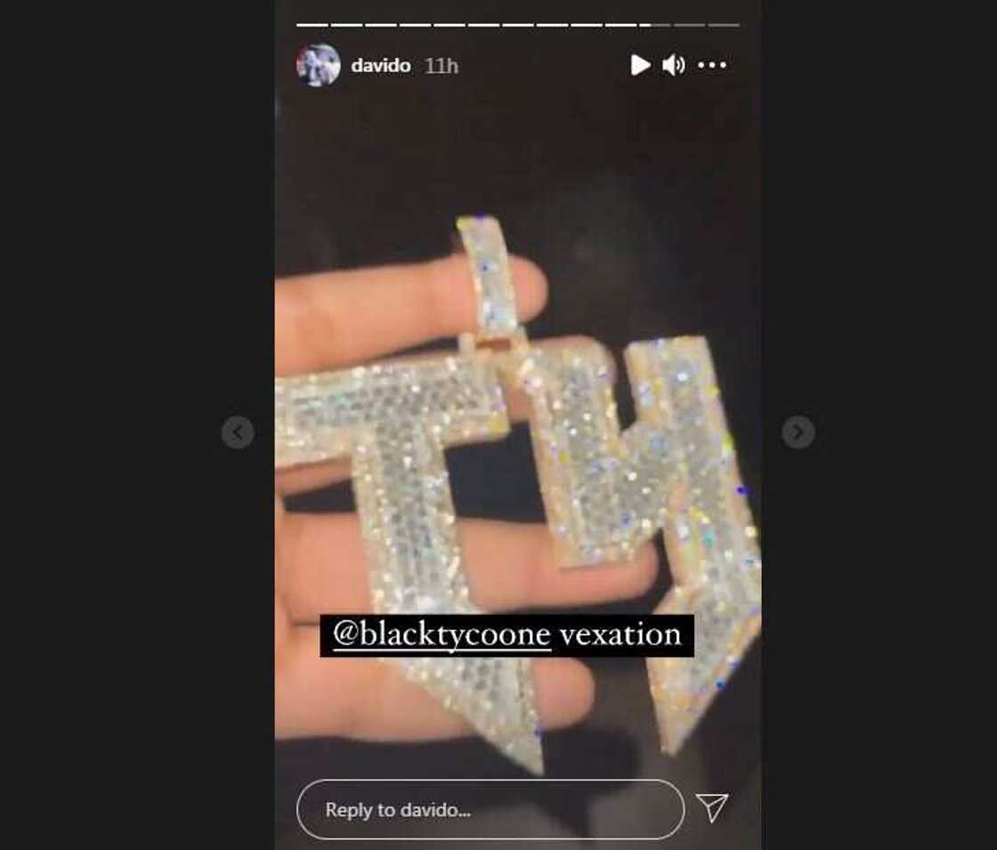 Brother’s Keeper: Davido Splashes Millions on ‘Blinding’ Customised Jewellery for Right Hand Man Black Tycoone