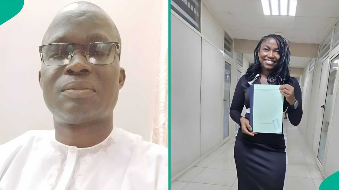 A professor in a Nigerian university celebrated his daughter, who bagged a PhD degree at 26. A professor in a Nigerian university celebrated his daughter, who bagged a PhD degree at 26.