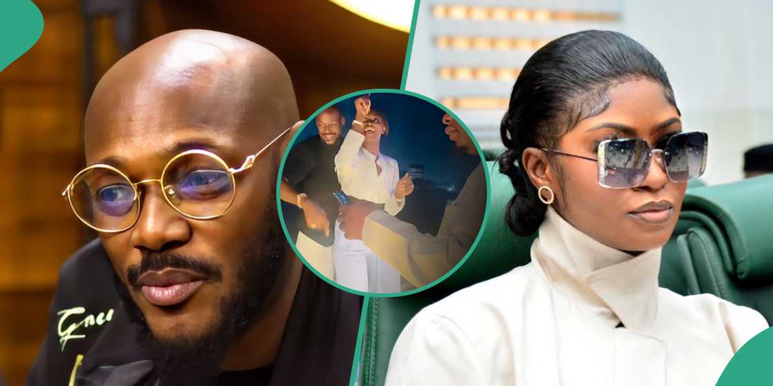 2Baba and Natasha Osawaru enjoy boat cruise together as they dance to hit song 'Implication' following the singer's controversial split from Annie Idibia. 2Baba and Natasha Osawaru enjoy boat cruise together as they dance to hit song 'Implication' following the singer's controversial split from Annie Idibia.