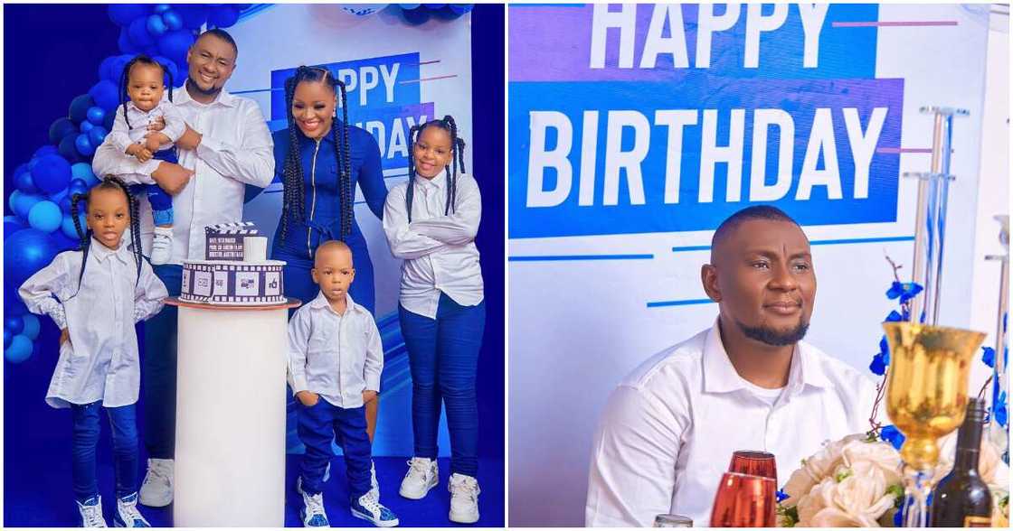 Chacha Eke and family. Chacha Eke and family.