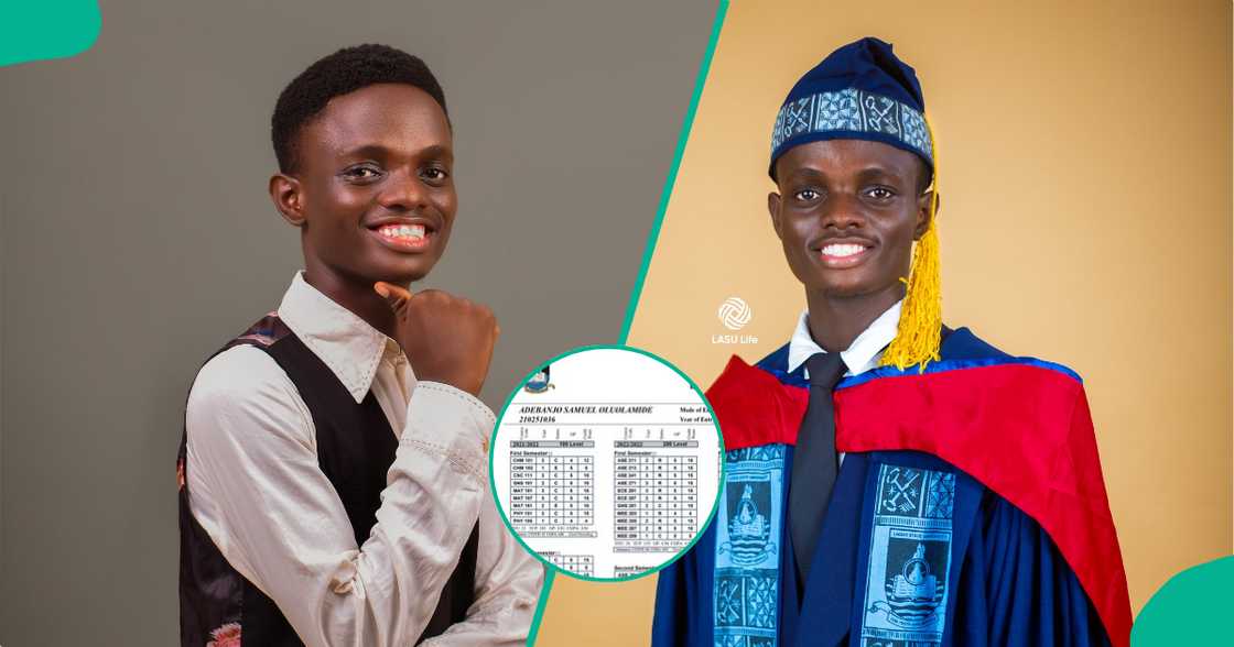 LASU best graduating student recounts his 1st year CGPA.
