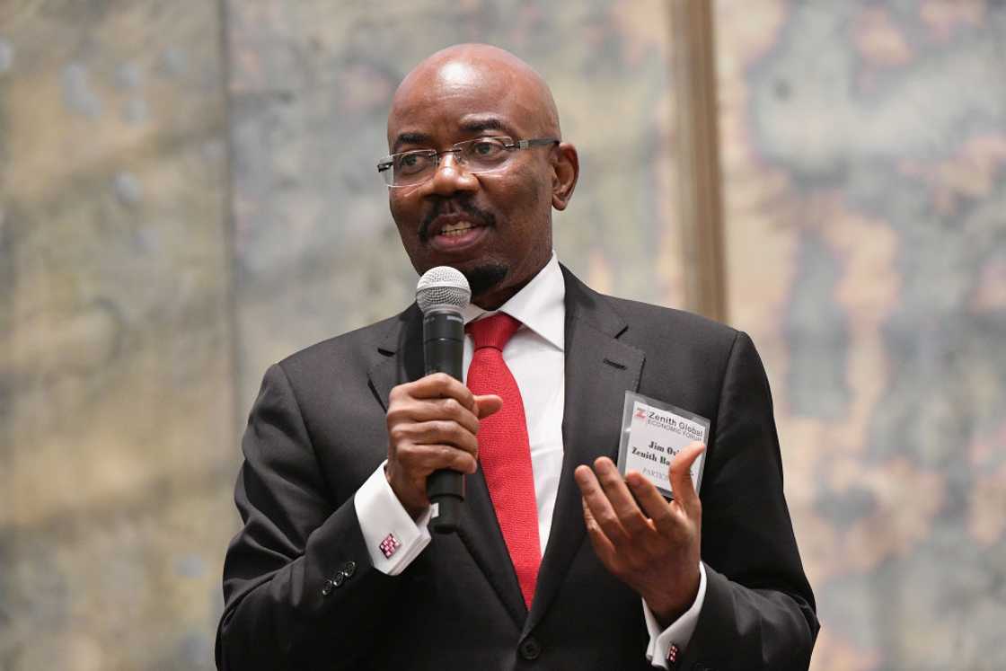 Founder of Jim Ovia Foundation, Jim Ovia, at the Park Hyatt New York