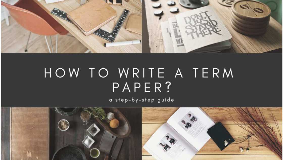 How to write a term paper