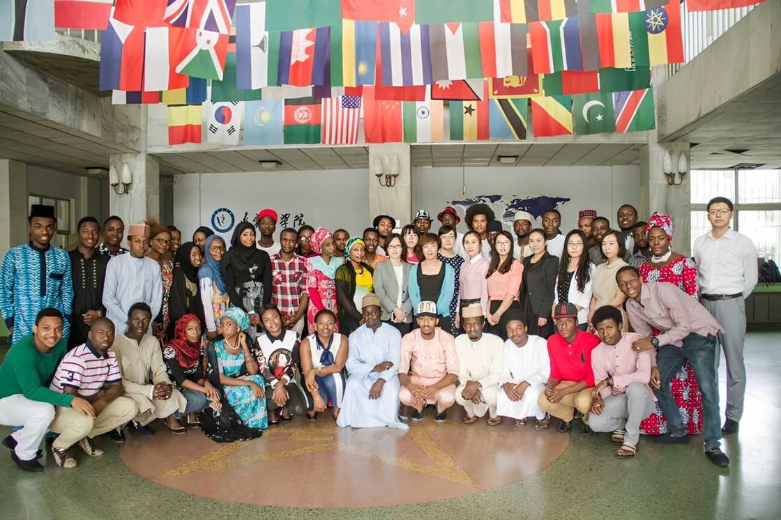 International students studying in China International students studying in China