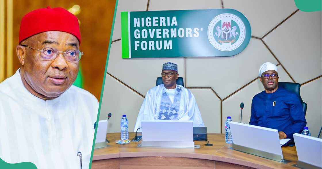 Nigeria Governors’ including Uzodimma meet in Abuja Nigeria Governors’ including Uzodimma meet in Abuja