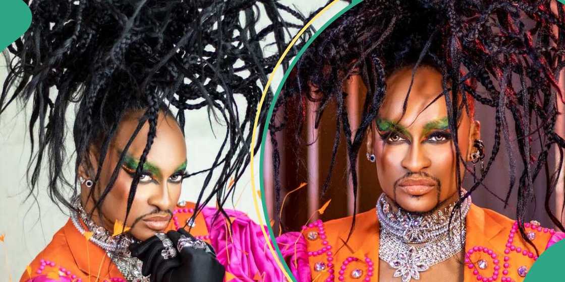 Denrele Edun clocks 43 in style.