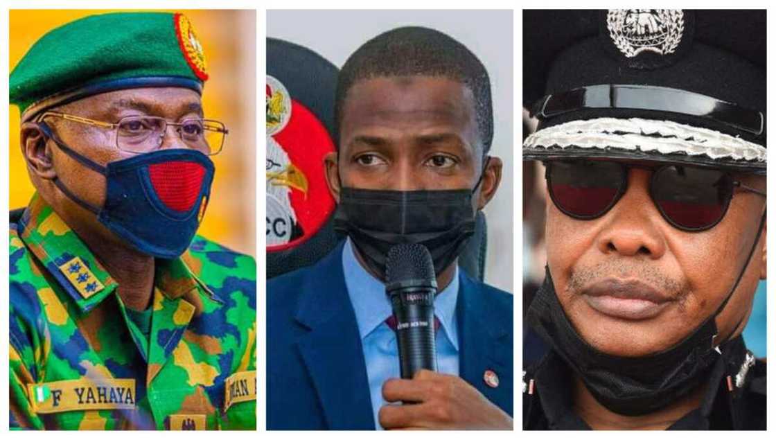 Shugaban Sojojin Kasa, IGP da Bawa Shugaban Sojojin Kasa, IGP da Bawa