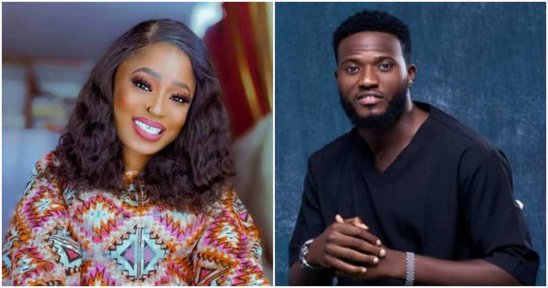 Actor Mustapha Sholagbade's babymama drags him on birthday. Actor Mustapha Sholagbade's babymama drags him on birthday.