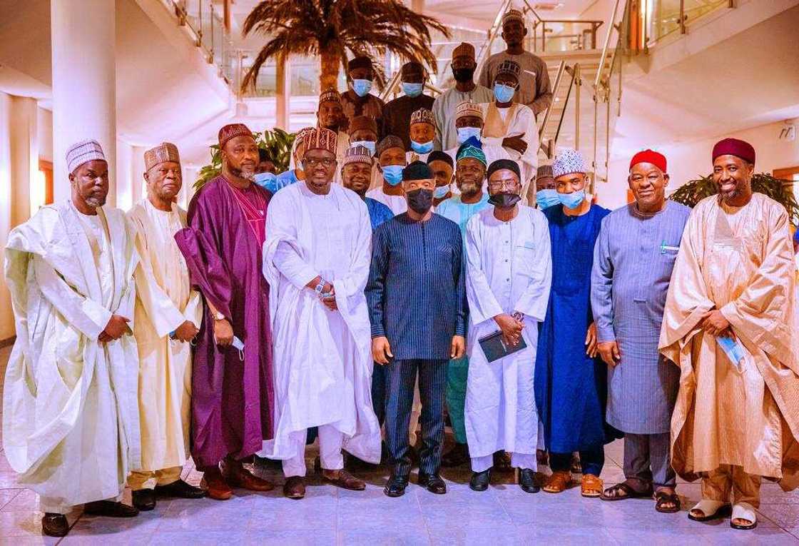 Islamic Scholars Visit Osinbajo