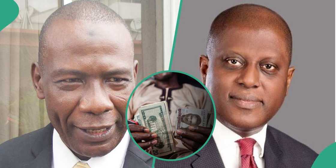Aminu Gwadabe, president of the Association of Bureaux De Change Operators of Nigeria, speaks on dollar's crash against naira Aminu Gwadabe, president of the Association of Bureaux De Change Operators of Nigeria, speaks on dollar's crash against naira