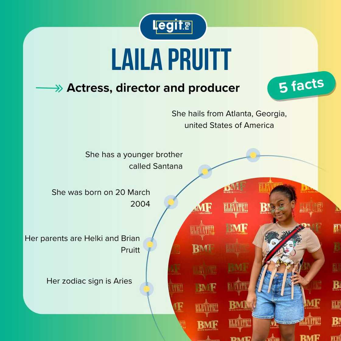 Quick facts about Laila Pruitt Quick facts about Laila Pruitt