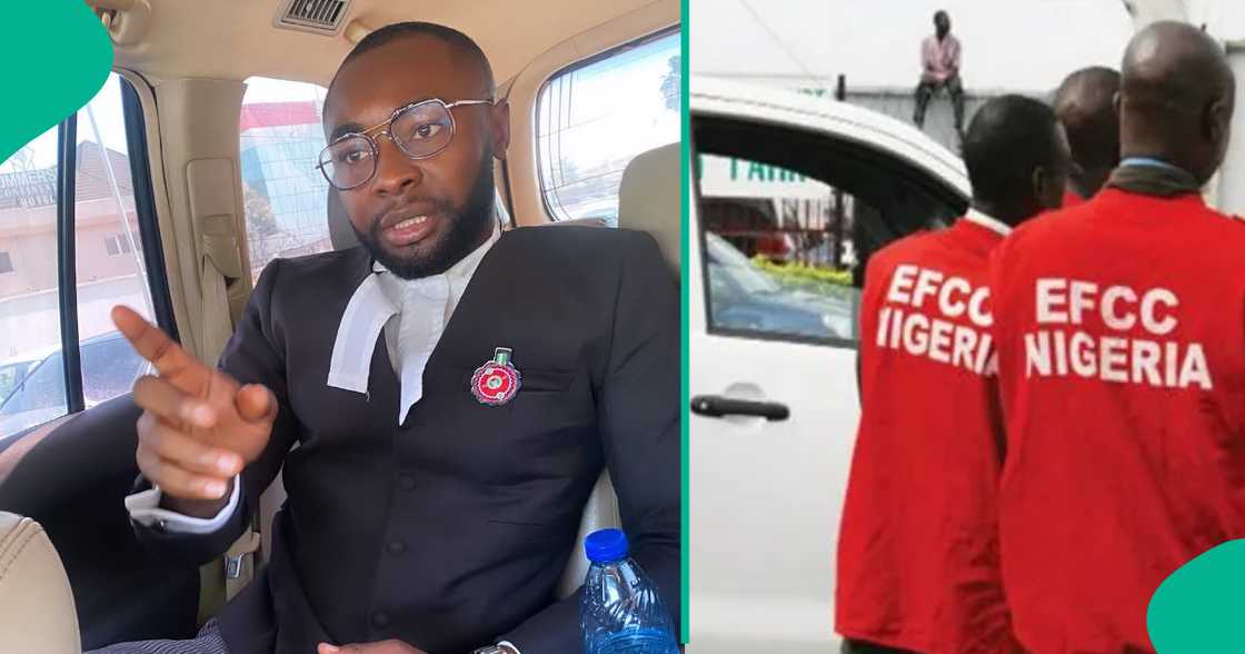 Lawyer fumes as EFCC raid leaves comedian’s pregnant wife hospitalised Lawyer fumes as EFCC raid leaves comedian’s pregnant wife hospitalised