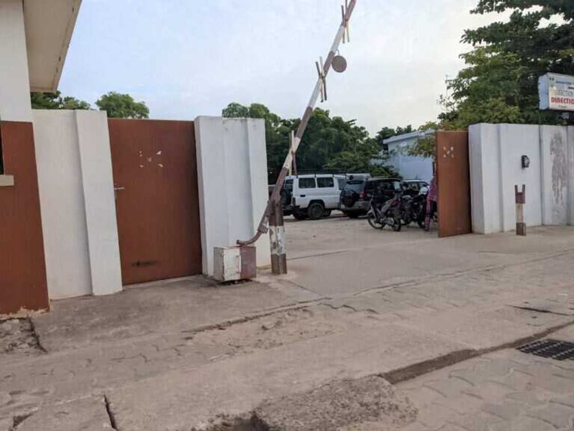 Building where Igboho is being held in Benin Republic Building where Igboho is being held in Benin Republic