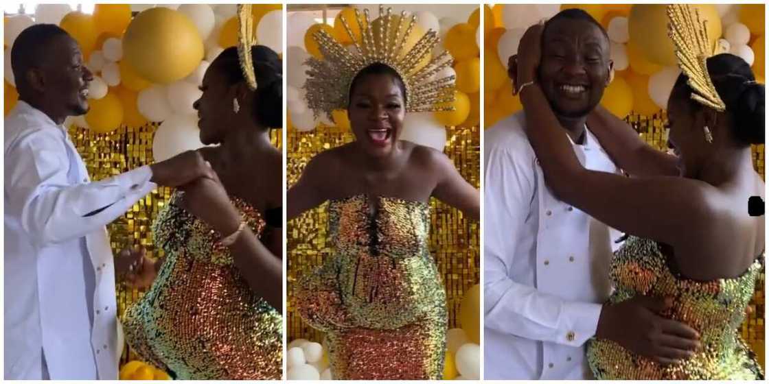 Beautiful throwback video of actress Chacha Eke and husband dancing a photoshoot