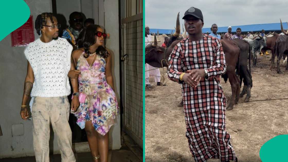 Fekomi gifts Yhemo Lee 10 cows for his wedding. Fekomi gifts Yhemo Lee 10 cows for his wedding.