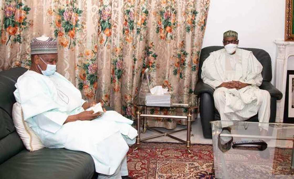 Shugaba Buhari Ya Gana da Gwamna Atiku Bagudu Shugaba Buhari Ya Gana da Gwamna Atiku Bagudu