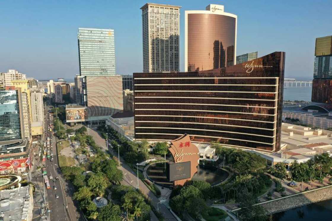 The Wynn Casino complex in Macau