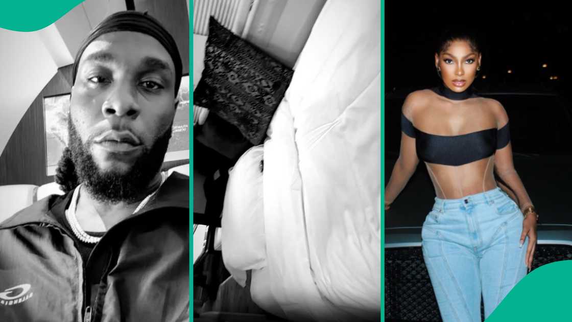 Burna Boy finally reacts to Lambo drama with Sophia Egbueje.