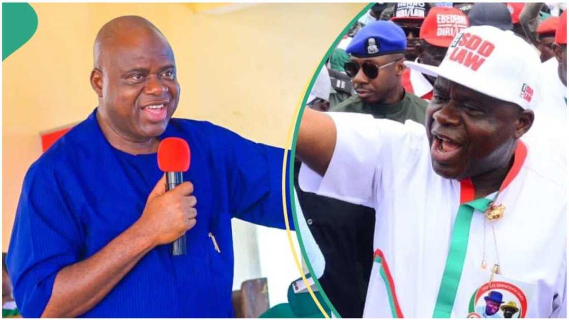 Governor Douye Diri of Bayelsa state has announced the payment of N80,000 as the new minimum wage for workers in the state. Governor Douye Diri of Bayelsa state has announced the payment of N80,000 as the new minimum wage for workers in the state.