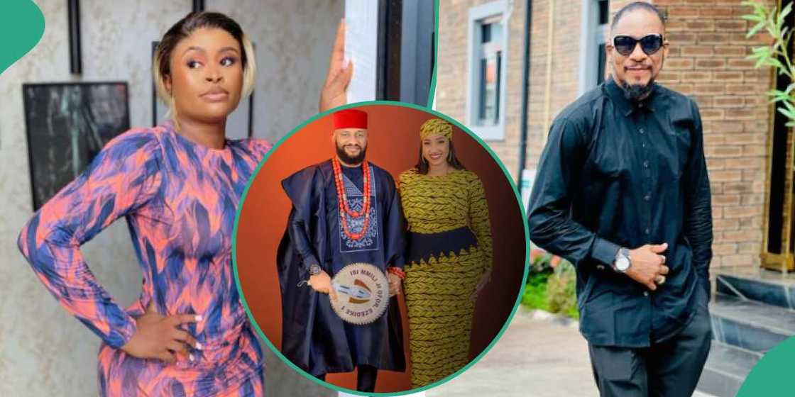 Junior Pope: Sarah Martins drags Yul Edochie and Judy Austin in tribute message to late actor. Junior Pope: Sarah Martins drags Yul Edochie and Judy Austin in tribute message to late actor.