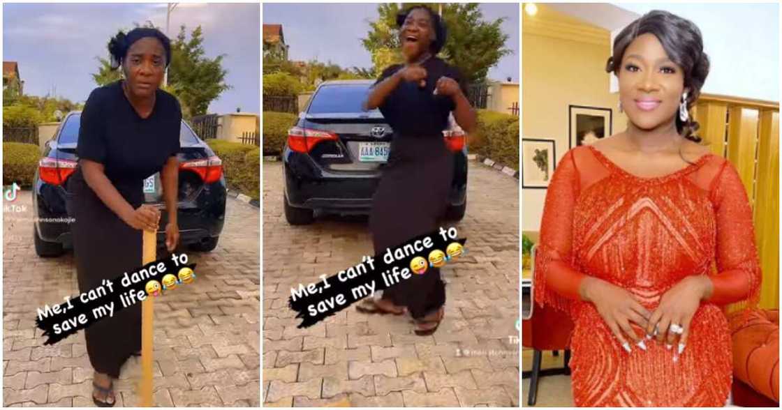 Mercy Johnson joins TikTok challenge