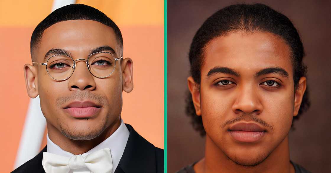 Aaron Pierre and his younger brother, Amias Pierre. Aaron Pierre and his younger brother, Amias Pierre.