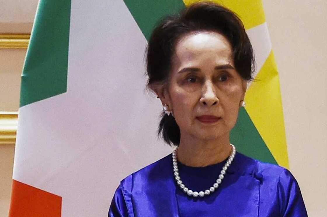 Aung San Suu Kyi has been detained since Myanmar's generals toppled her civilian government in a coup Aung San Suu Kyi has been detained since Myanmar's generals toppled her civilian government in a coup