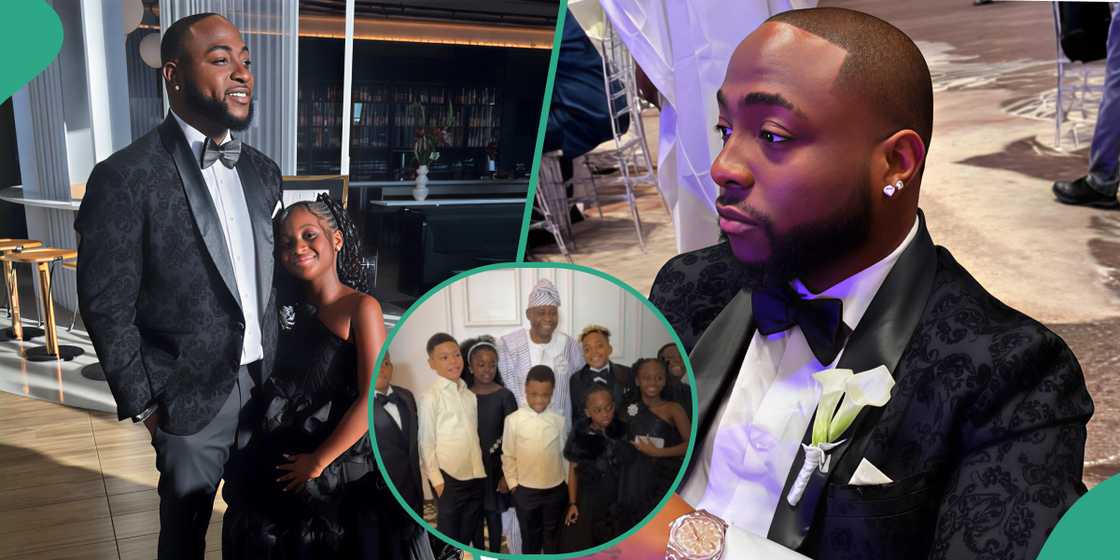 Davido melts hearts with new family pictures but one detail gets everyone talking Davido melts hearts with new family pictures but one detail gets everyone talking