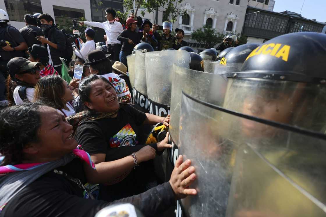 Peru has deployed more than 13,000 soldiers to keep the peace in Lima as transport workers and shop owners embarked on three days of protests Peru has deployed more than 13,000 soldiers to keep the peace in Lima as transport workers and shop owners embarked on three days of protests
