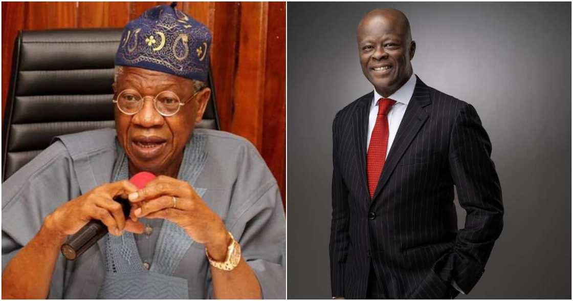 Alhaji Lai Mohammed, Bola Tinubu, Wale Edun