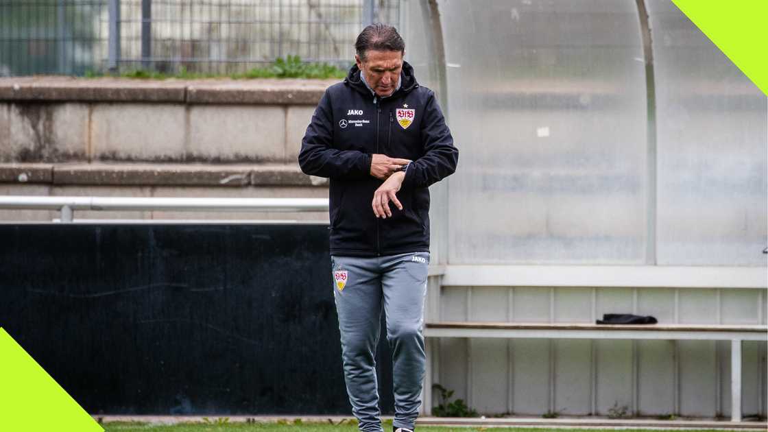 Bruno Labbadia coached VfB Stuttgart before he was hired by Nigeria. Bruno Labbadia coached VfB Stuttgart before he was hired by Nigeria.