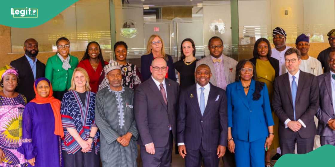 Officials and stakeholders at the UNILAG-Birmingham MoU signing Officials and stakeholders at the UNILAG-Birmingham MoU signing